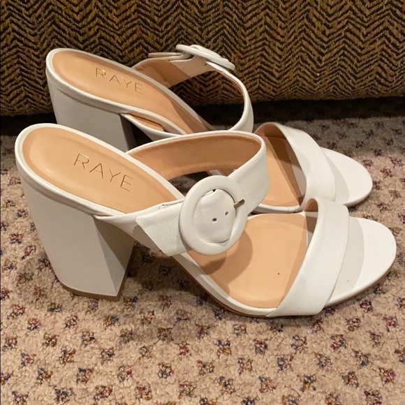 Cyd Heel in White - Picture 3 of 7